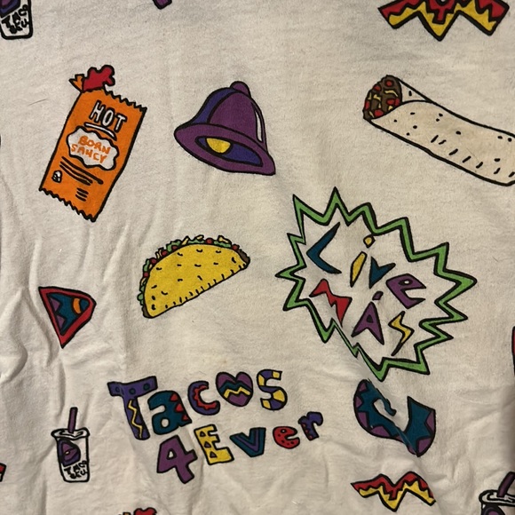 Taco Bell forever 21 t-shirt small - Picture 2 of 5